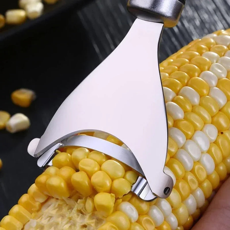 Debulhador de Milho de Aço Inoxidável com Alça Ergonômica
